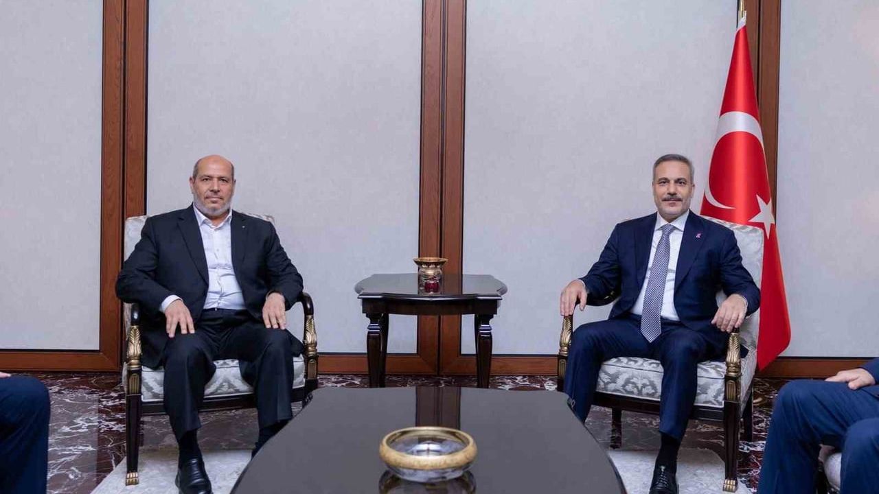 Fidan-hayye görüşmesi: Türkiye gazze ve Filistin davasını uluslararası alanda savunacağını vurguladı