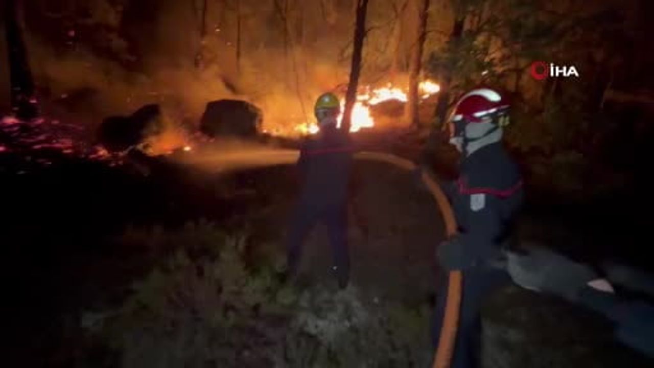 Fransa’da orman yangını: yaklaşık 2 bin dönüm alan kül oldu