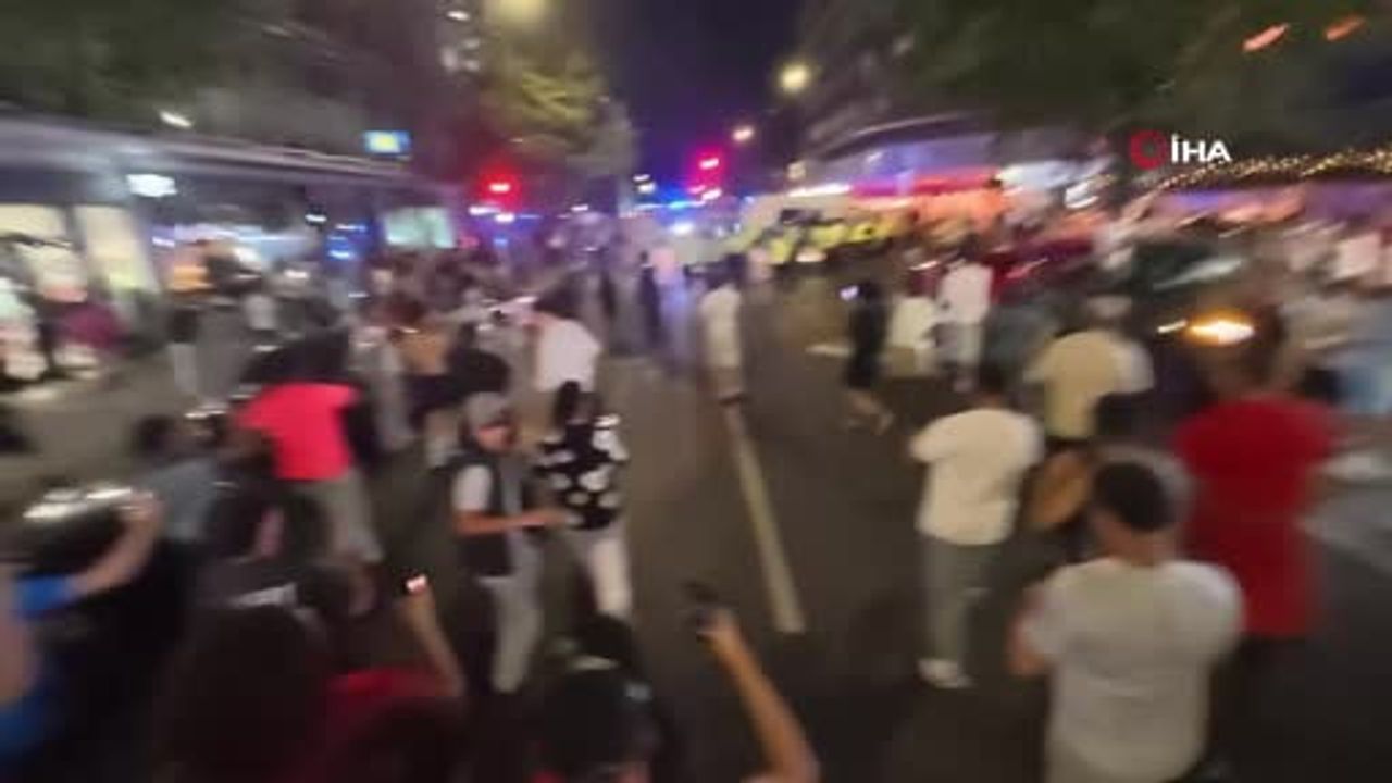 Fransa'nın Fas'ı elemesinin ardından Londra'da çatışma: 4 gözaltı