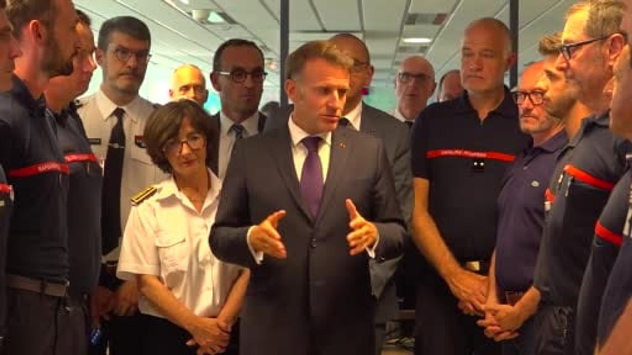 Fransa ormanları alev alev: Macron'dan uyarı ve seferberlik çağrısı