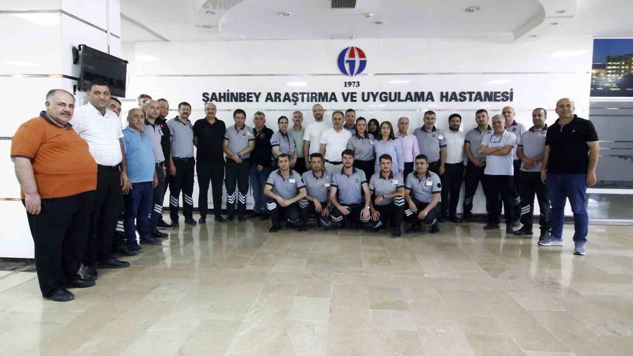 GAÜN Hastanesi'nde güvenlik haftası kutlandı