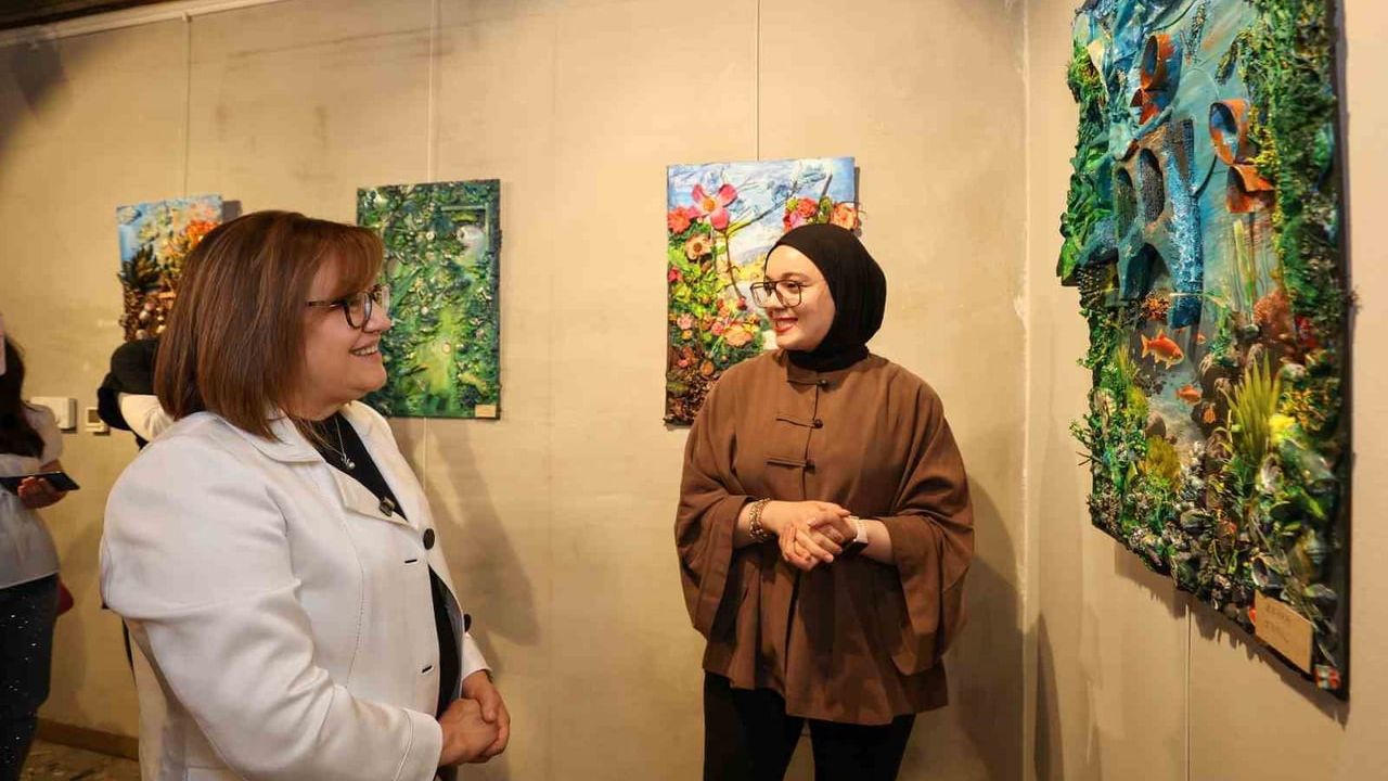 Gaziantep Büyükşehir’den çevre bilinci ve kültürel mirası buluşturan çifte sergi
