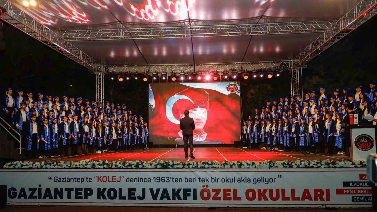 Gaziantep Kolej Vakfı'nda LGS'de çifte birincilik