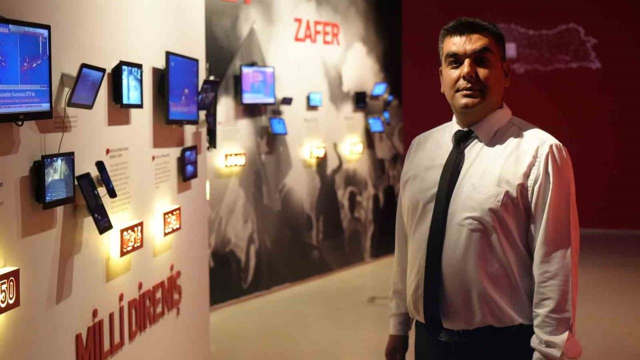 Gaziantep'te 15 Temmuz Demokrasi Müzesi o geceyi kronolojik olarak yeniden yaşatıyor