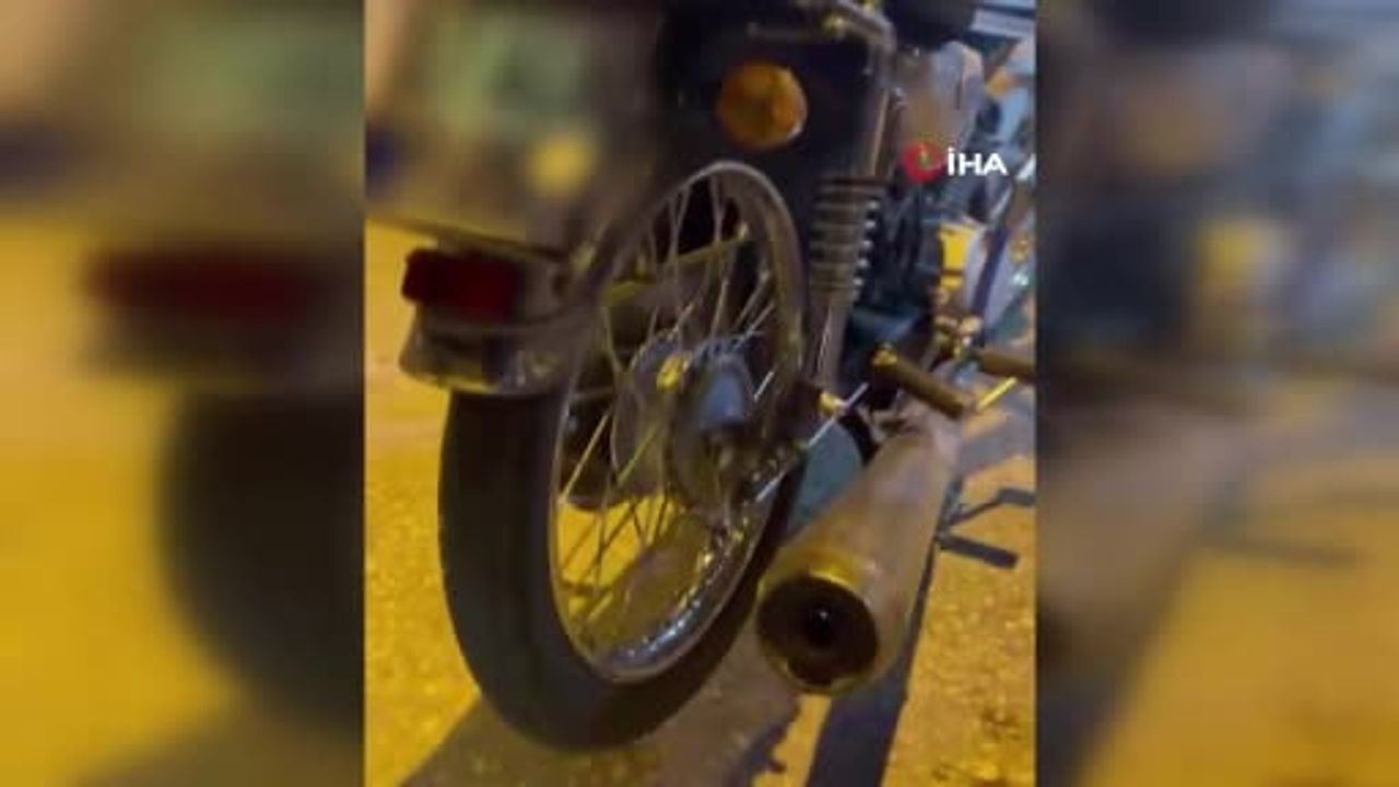 Gaziantep'te 168 motosiklet sürücüsüne 3 milyon 44 bin 638 TL ceza