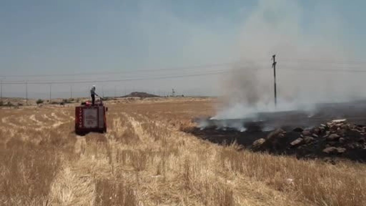 Gaziantep’te anız yangınıyla ilgili 3 kişi gözaltına alındı