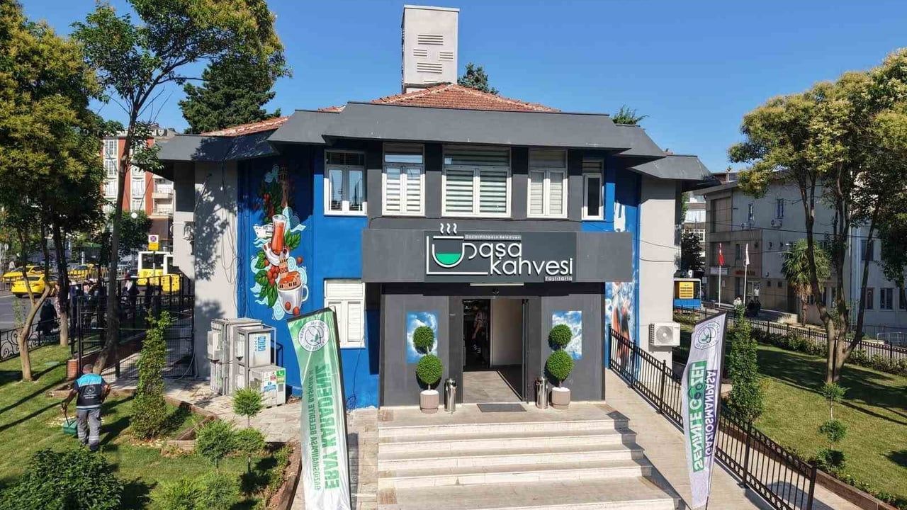 Gaziosmanpaşa'da ilk 'Paşa Kahvesi' şubesi açıldı