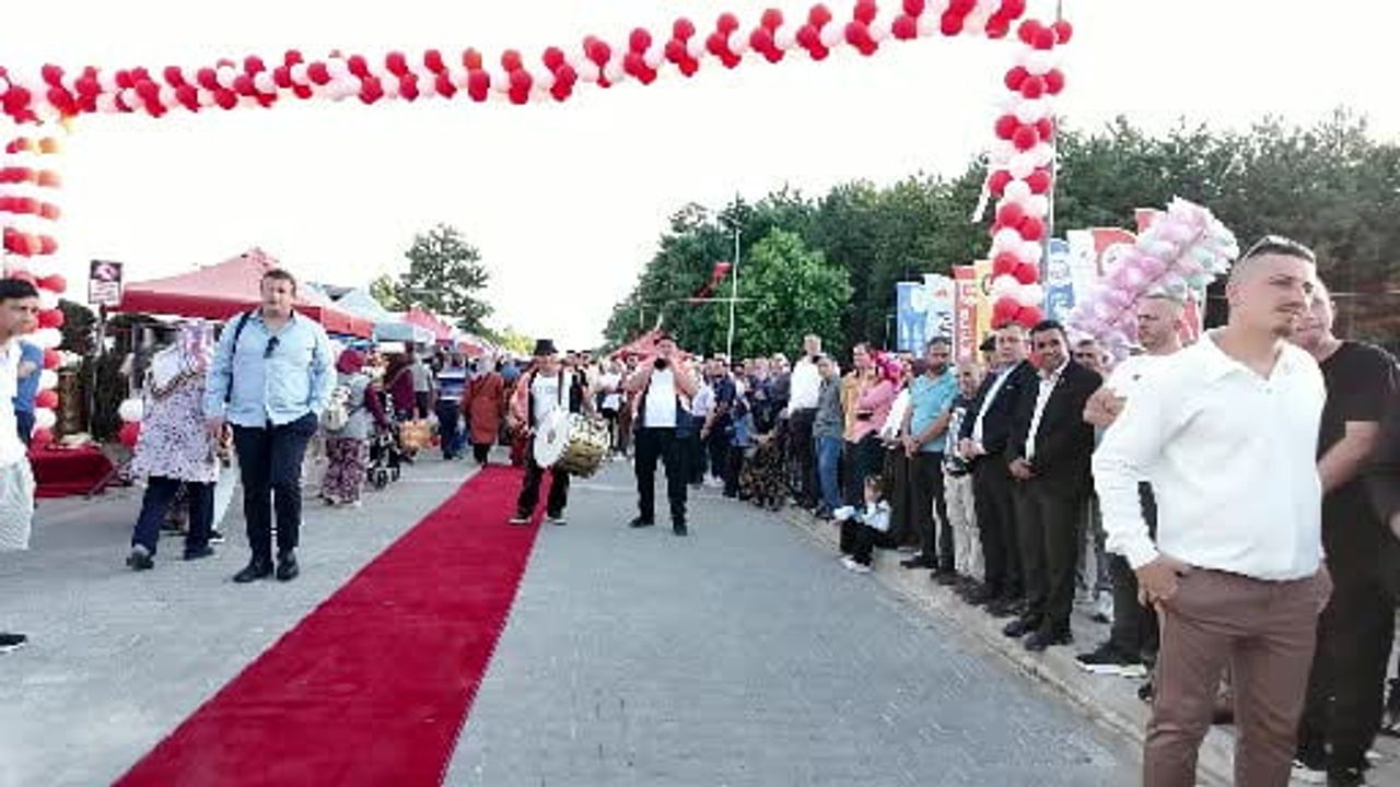 Gediz'de 22. geleneksel tarhana festivali başladı