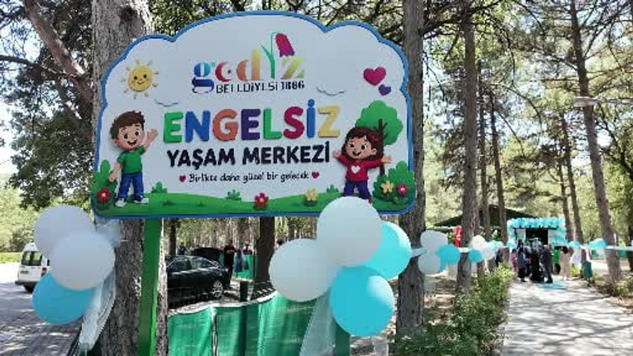 Gediz’de engelli vatandaşlar için engelsiz yaşam merkezi açıldı