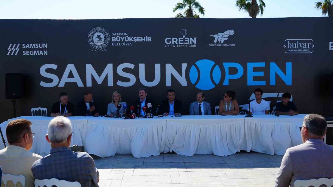 Gelirleri Mehmetçik Vakfı'na bağışlanacak uluslararası tenis şöleni Samsun'da