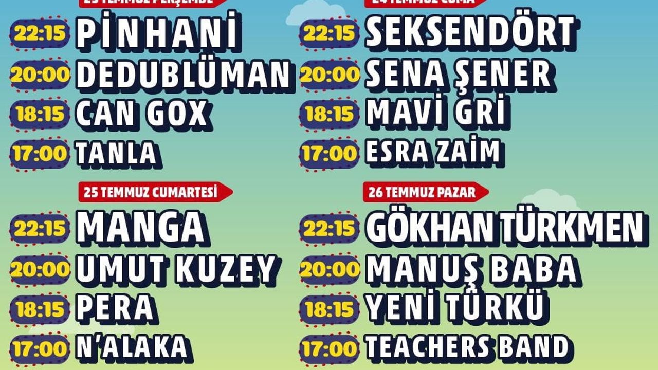 Gençlik, Marmaris’te buluşuyor