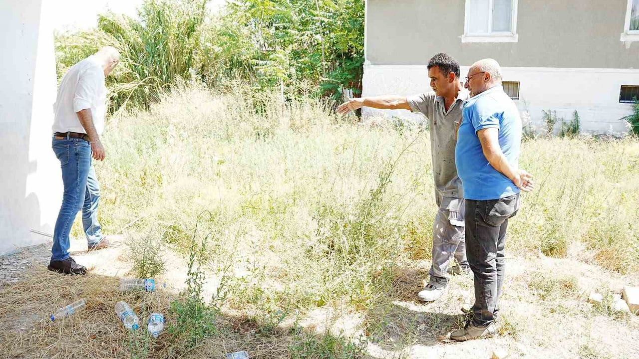 Germencik’te Üzümlü Mahallesi Kapalı Düğün Salonu yenileniyor