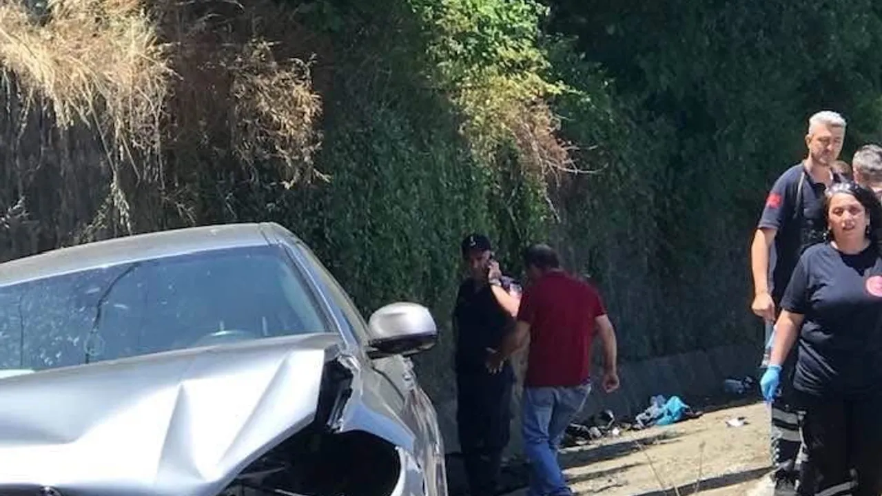 Giresun’da otomobil ile motosiklet çarpıştı: 1 ölü, 3 yaralı