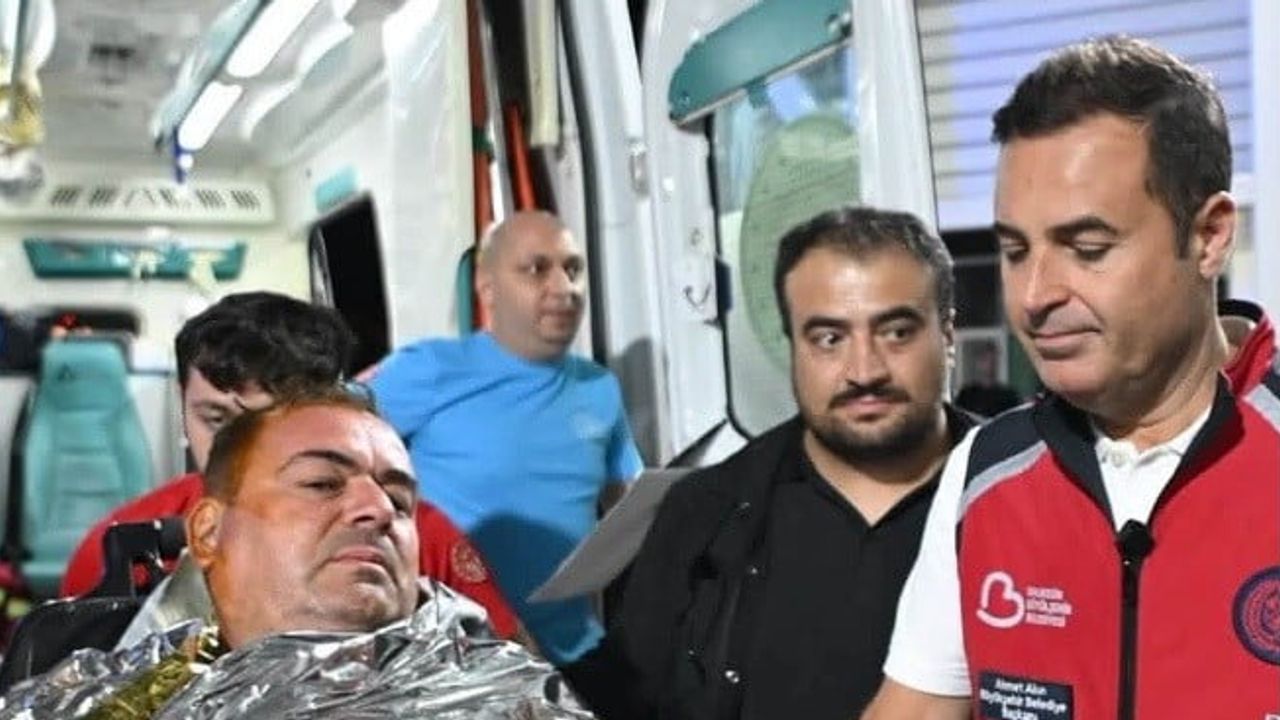 Gömeç yangınında İHA muhabiri ve belediye başkanı yaralandı