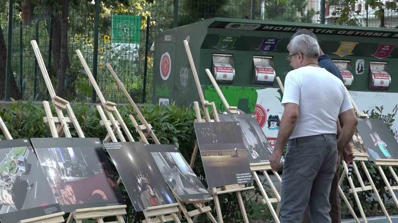 Gürsu'da 15 Temmuz'un unutulmaz kareleri vatandaşlarla buluştu
