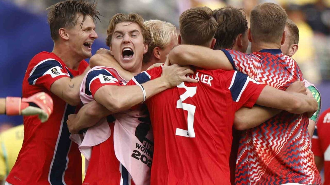 Haaland'ın iki golü Norveç'i çeyrek finale taşıdı