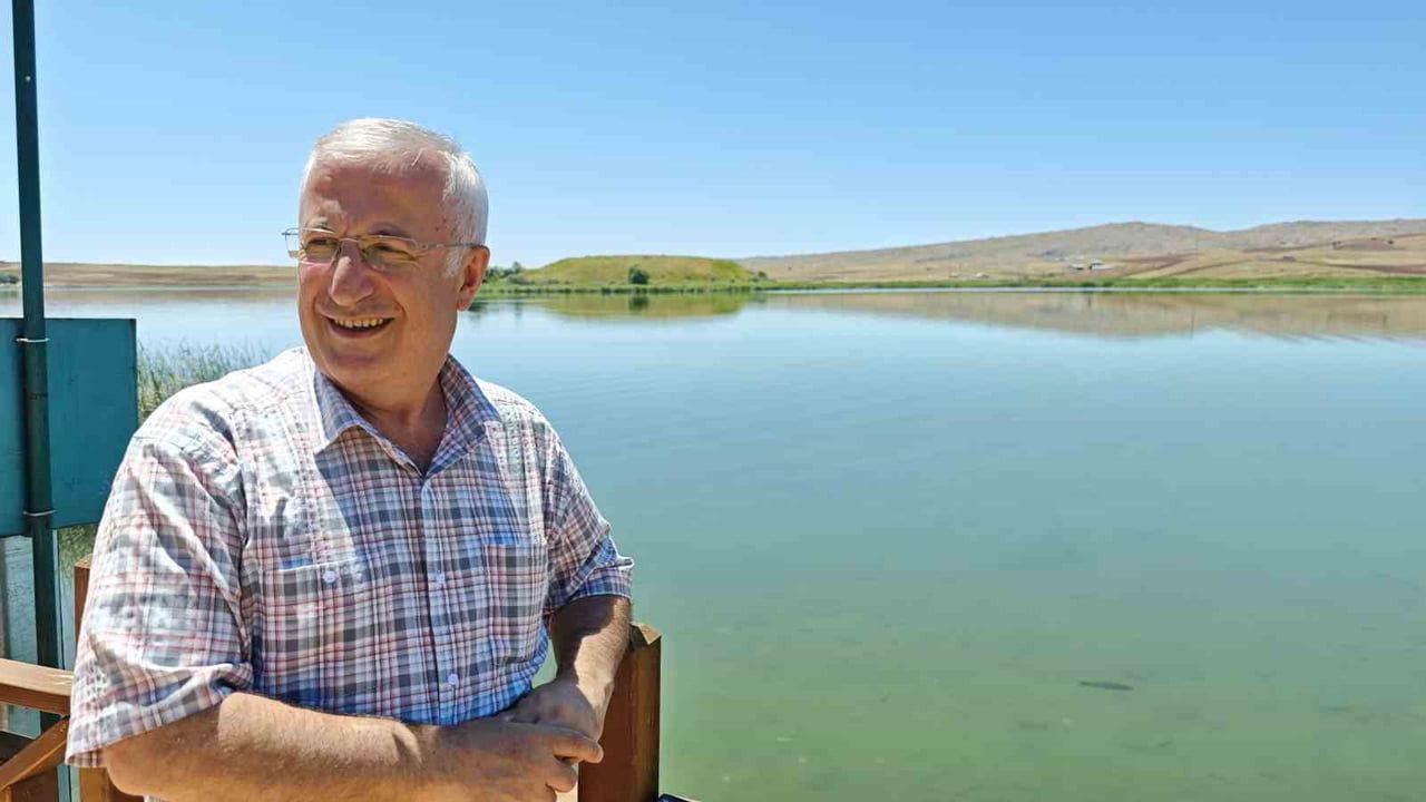 Hafik Gölü suyla doldu, balık popülasyonu arttı