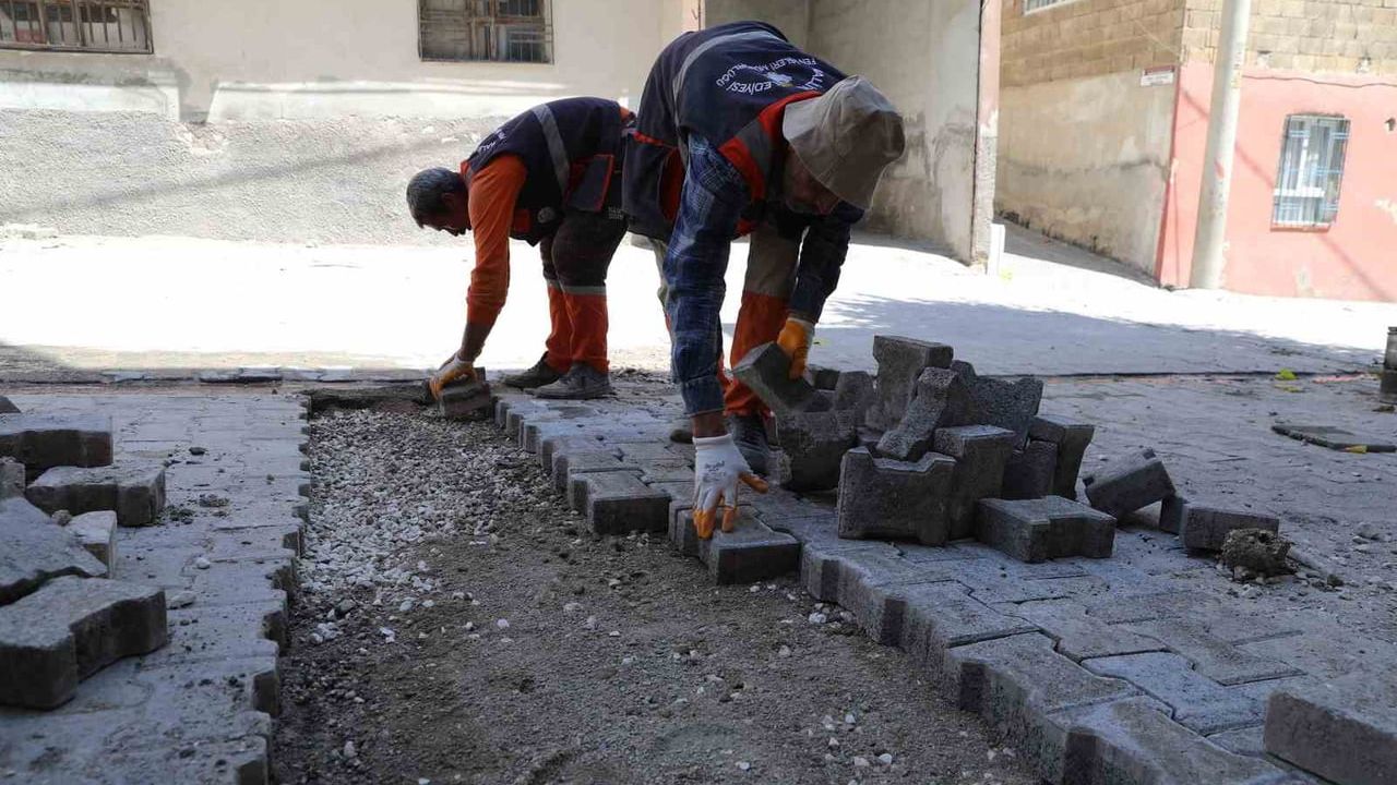 Haliliye’de üst yapı çalışmaları sürüyor