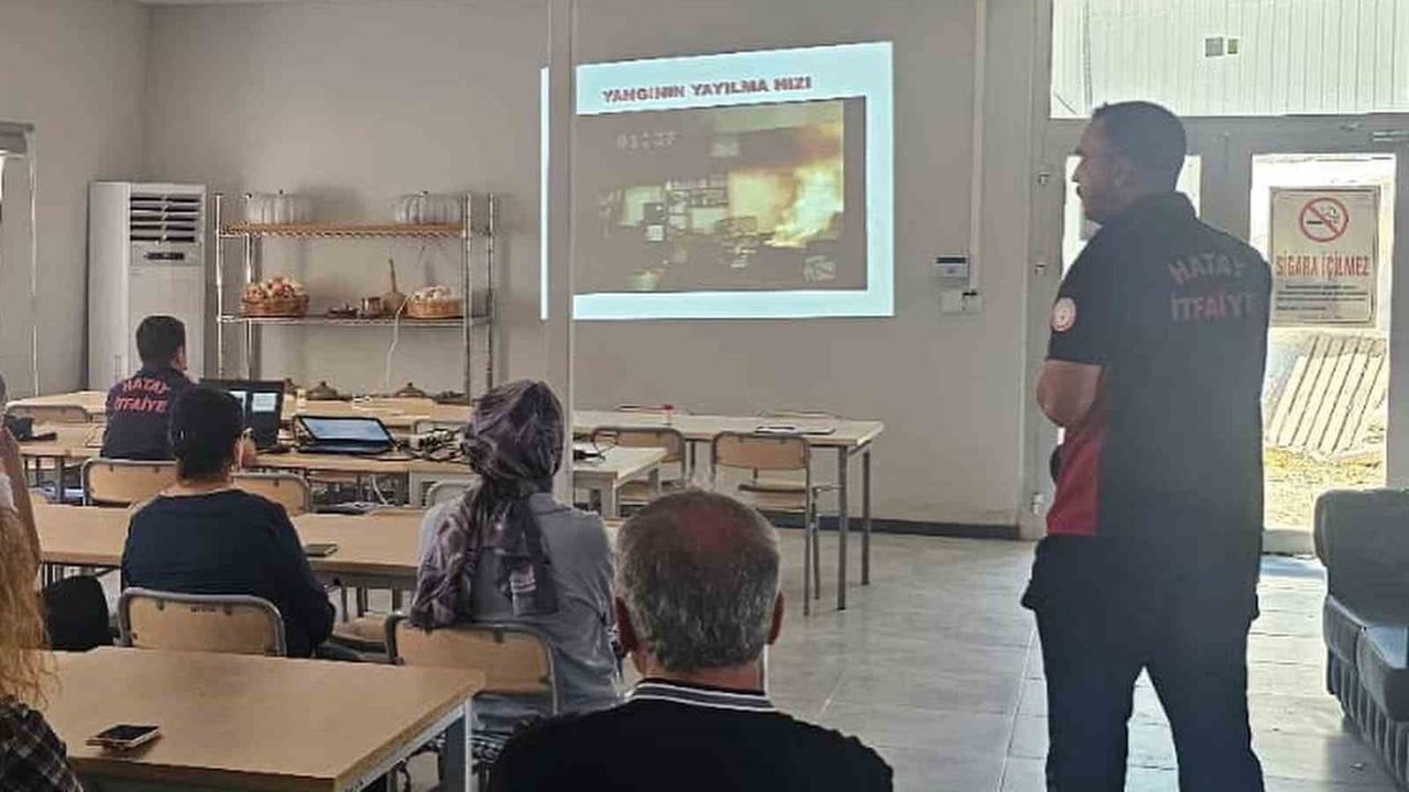 Hatay Arkeoloji Müzesi’nde yangın eğitimi ve tatbikatı gerçekleştirildi