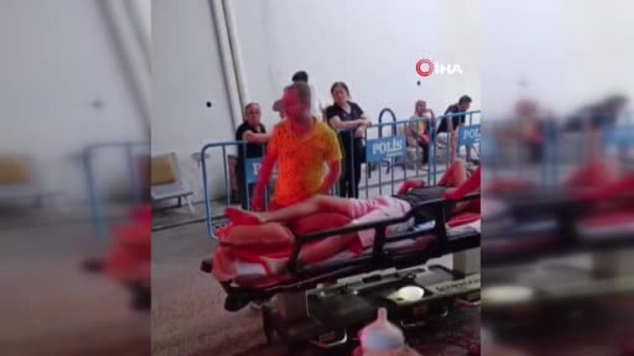 Hatay'da 14 yaşındaki çocuğun bacağına korkuluk demiri saplandı