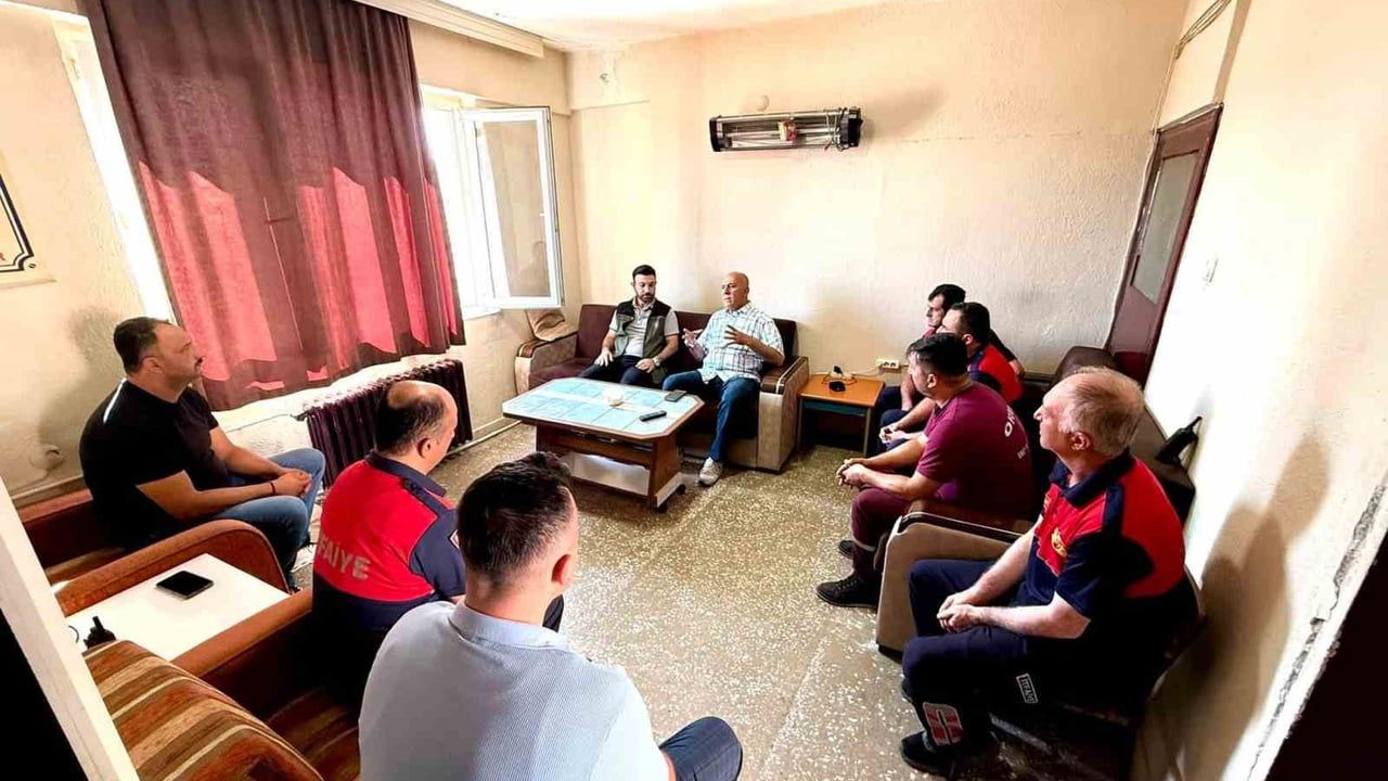 Hisarcık itfaiye personeline orman yangınlarıyla mücadele eğitimi verildi