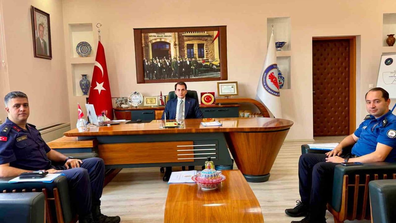 Hisarcık’ta asayiş toplantısı gerçekleştirildi