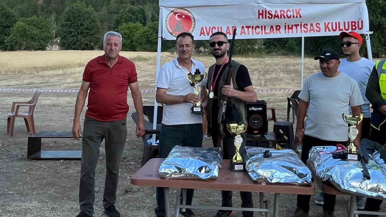 Hisarcık’ta Avcılık ve Atıcılık İhtisas Kulübü atış yarışması düzenledi