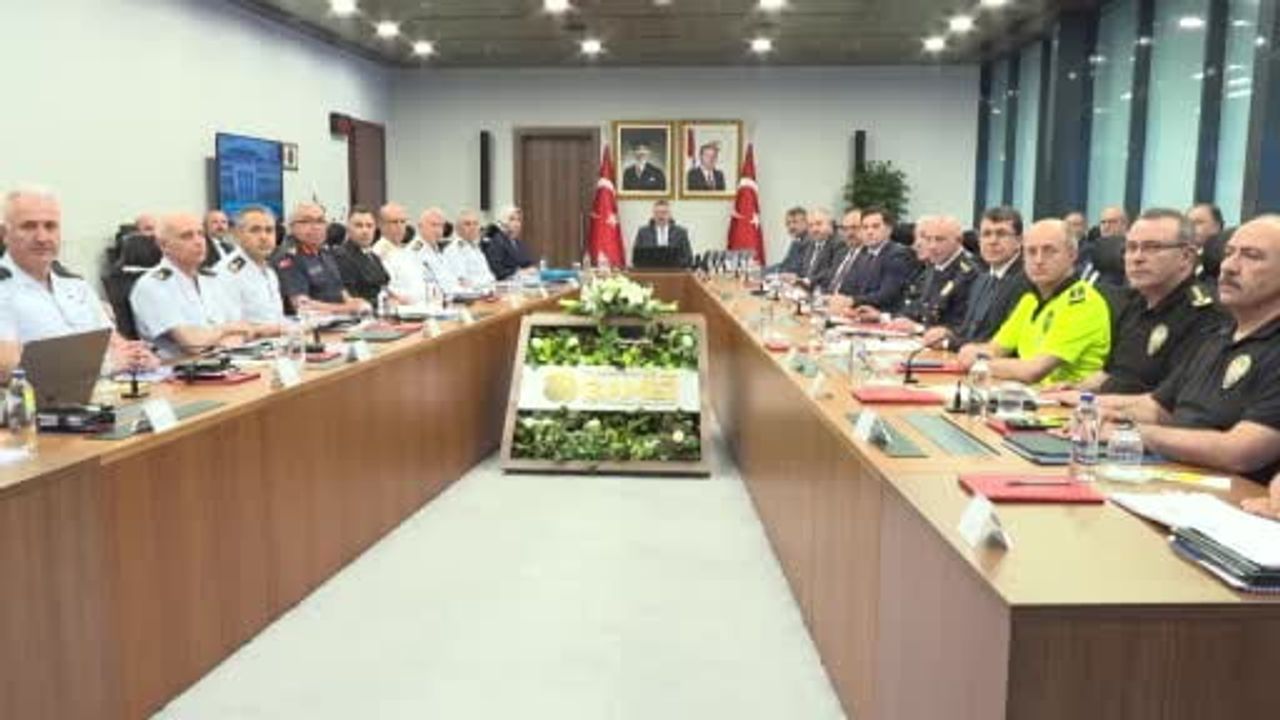 İçişleri bakanı Çiftçi, GAMER'de NATO güvenlik tedbirleri toplantısına katıldı