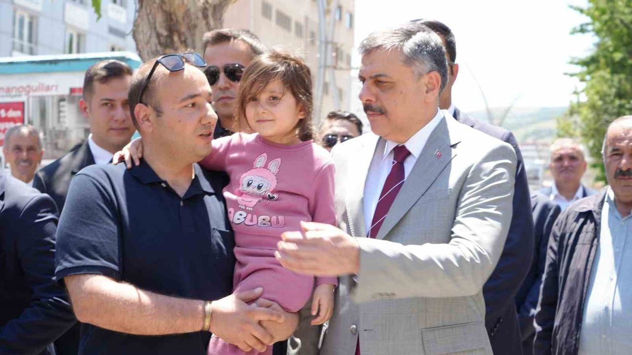İçişleri bakanı Mustafa Çiftçi Bayburt'ta