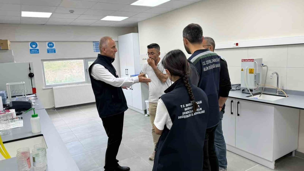 İçme suyu arıtma tesisinde çevre denetimi yapıldı