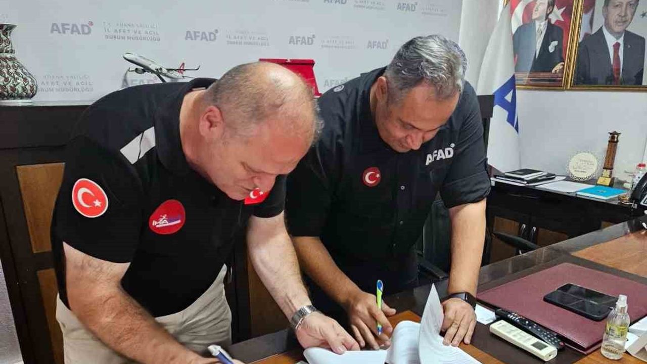 İHAKUT Havacılık Spor Kulübü ile Adana AFAD Müdürlüğü ortak çalışma protokolü imzaladı