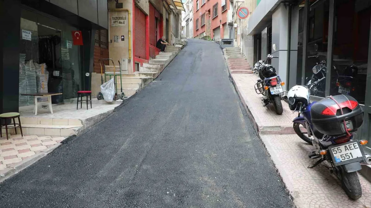 İlkadım'da yol dönüşümü: fen işleri taleplerinin yüzde 95'i çözüldü