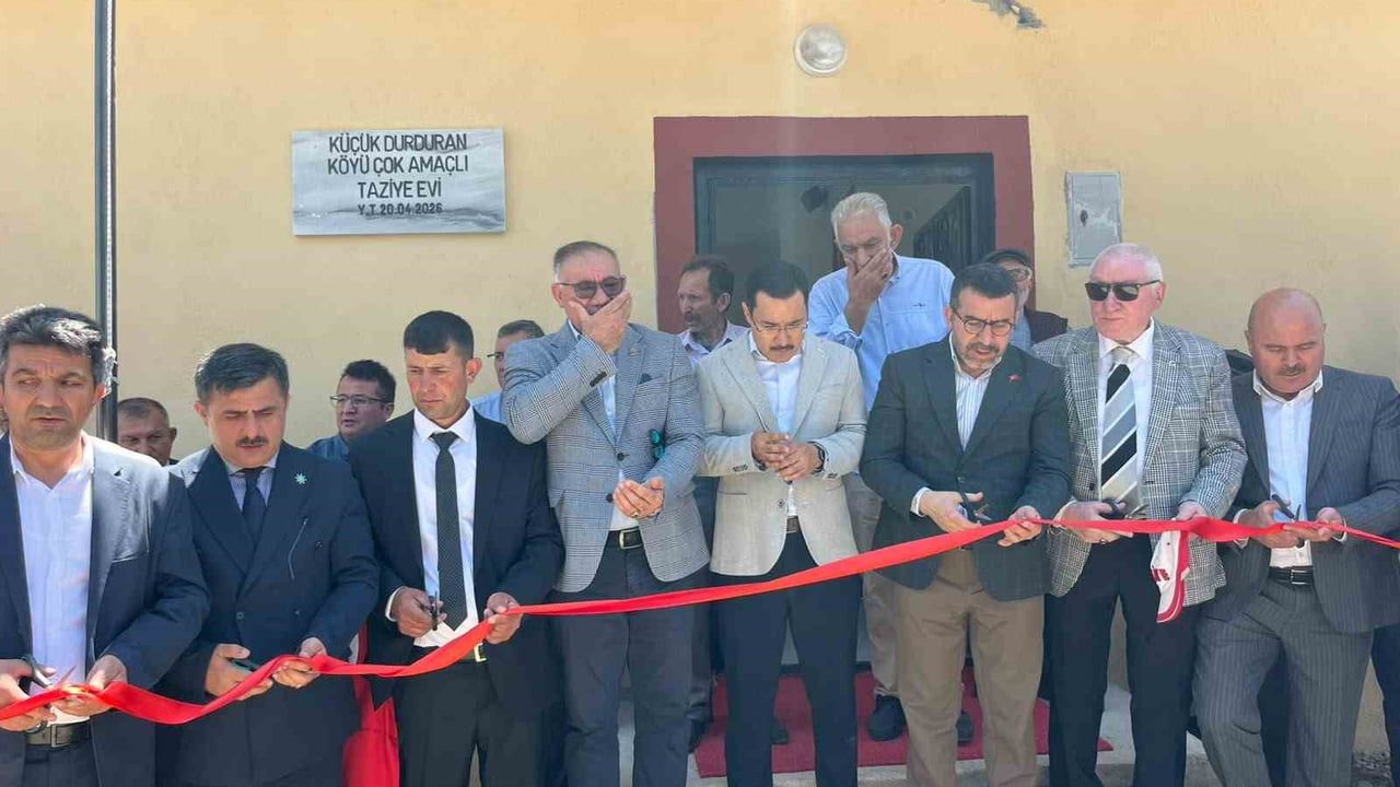 İmeceyle yükselen taziye evi köyün dayanışma geleneğini pekiştirdi