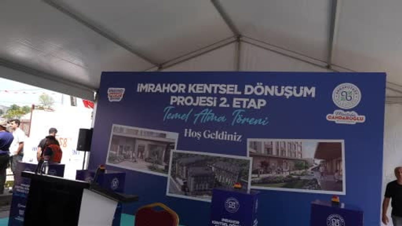 İmrahor'da yeni etapla güvenli ve sosyal yaşam alanları inşa ediliyor