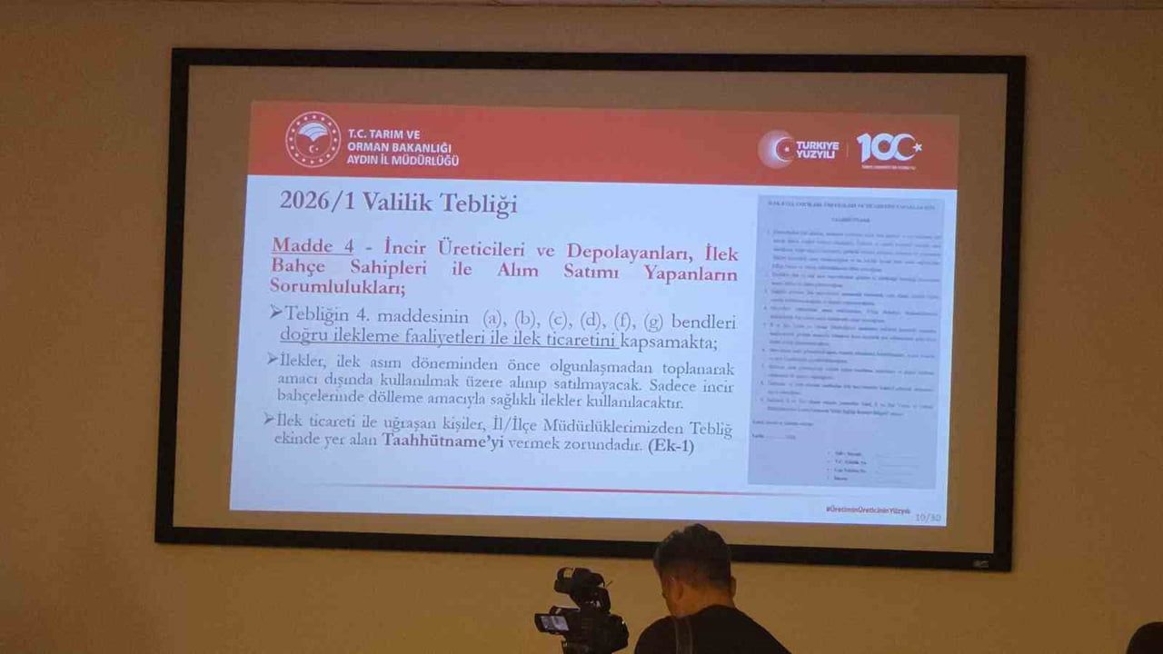 İncir markasını korumak için Aydın'da denetimler sıkılaştırılıyor