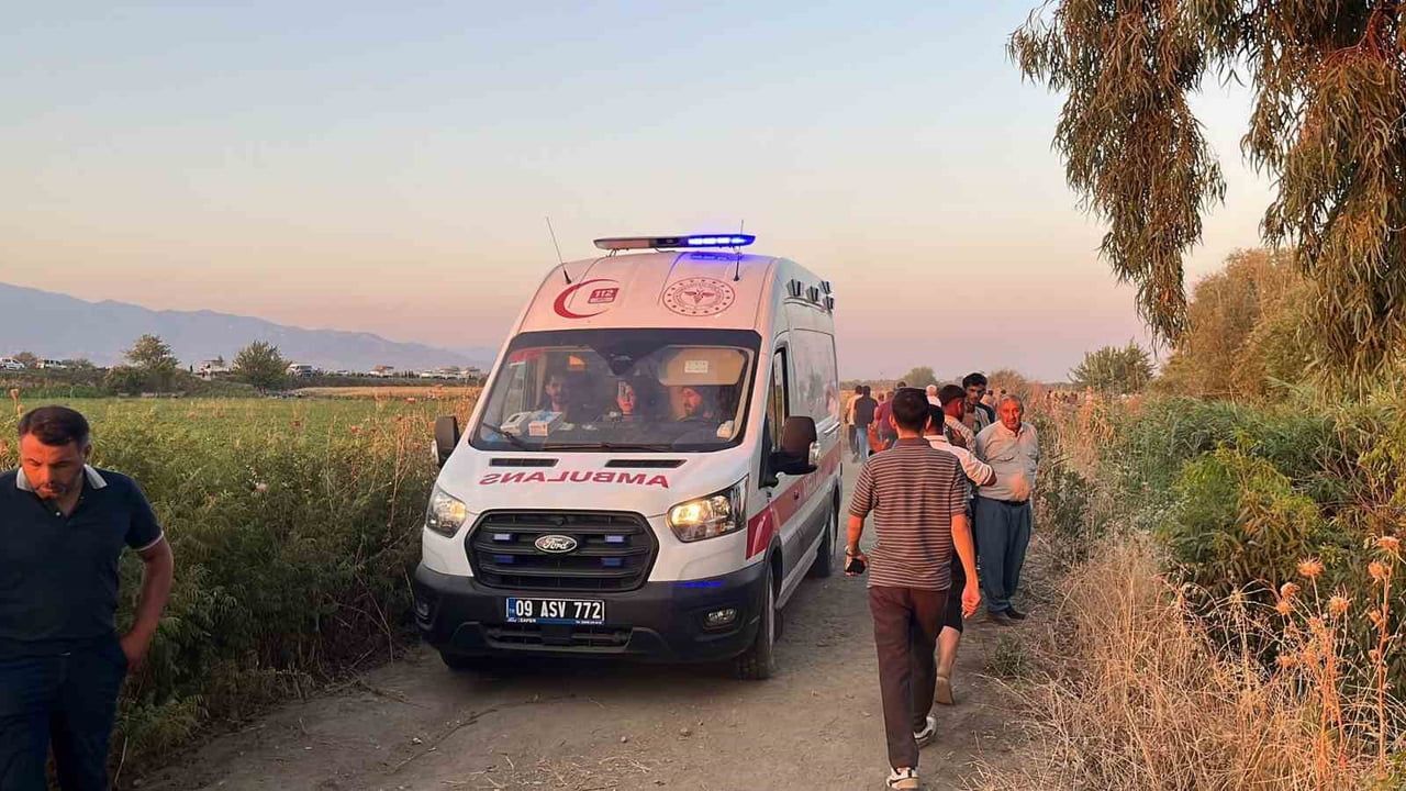 İncirliova'da Büyük Menderes'te kaybolan iki çocuğu arama çalışmaları sürüyor