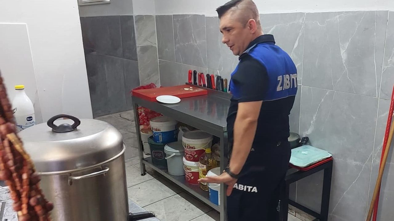İnegöl zabıta ekiplerinden döner salonlarına denetim