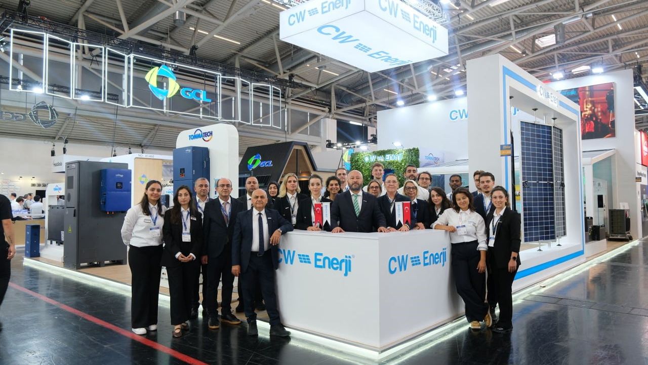 Intersolar Europe 2026'da CW Enerji yerli ve milli enerji teknolojilerini sergiledi