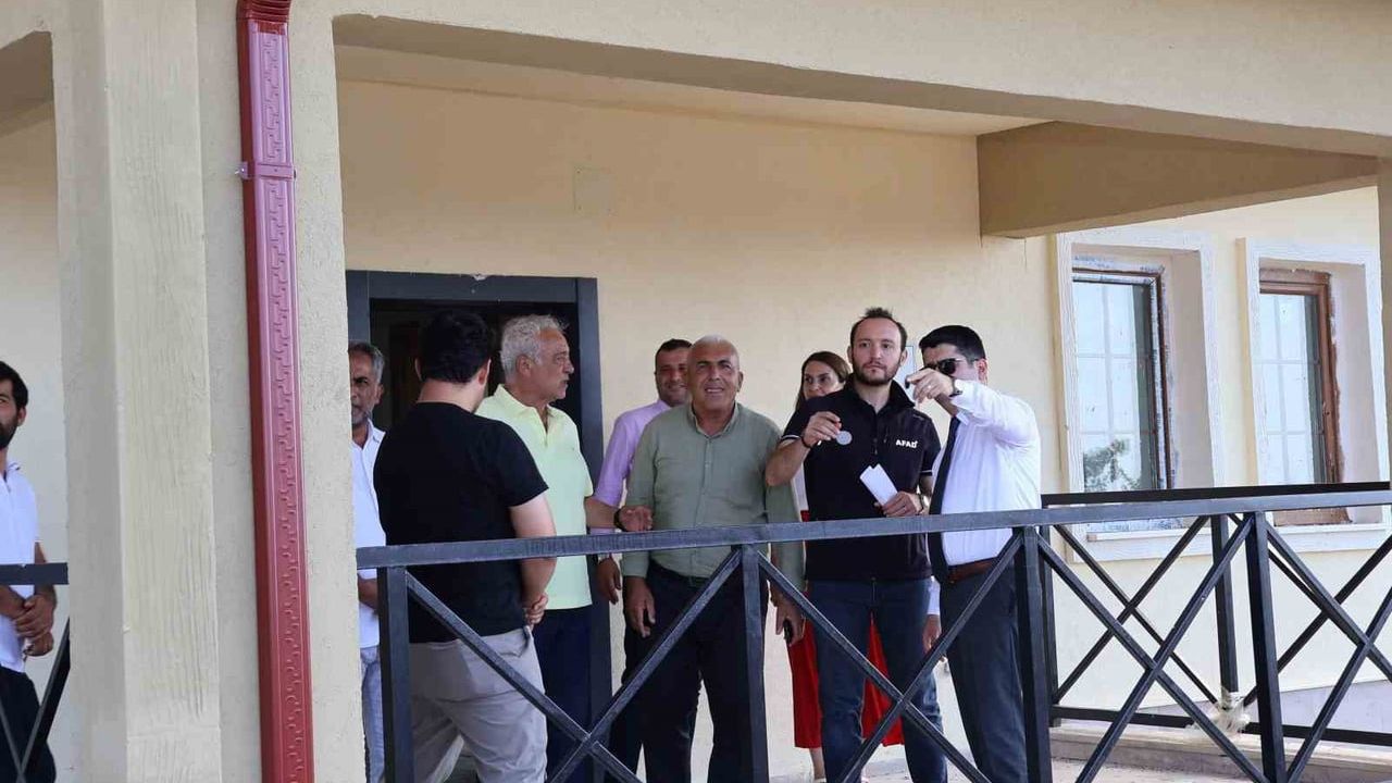 Işıklı Mahallesi’ndeki kırsal afet konutlarında sona gelindi