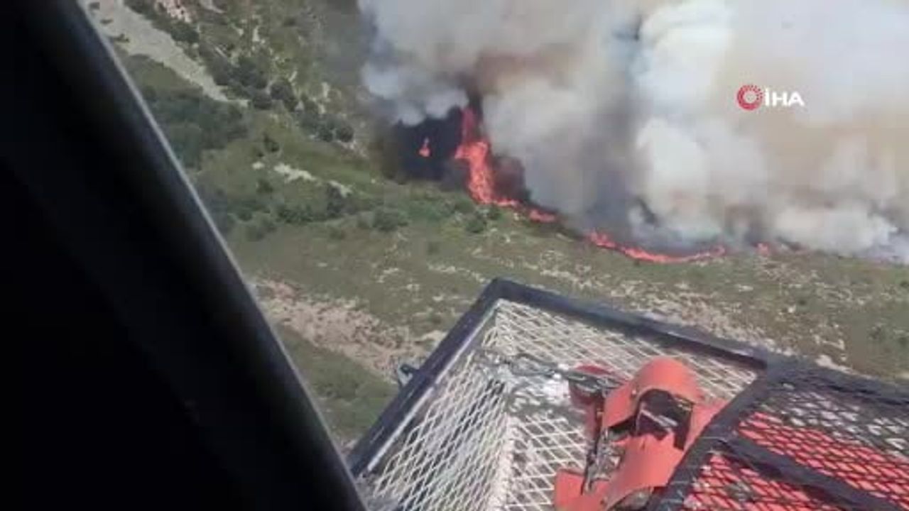 İspanya'nın Kastilya-La Mancha bölgesinde 30 bin hektar kül oldu