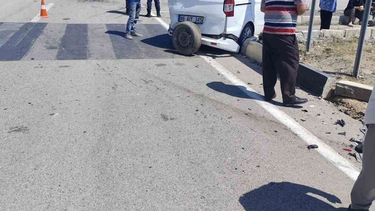Isparta'da trafik kazasında bir kişi yaralandı