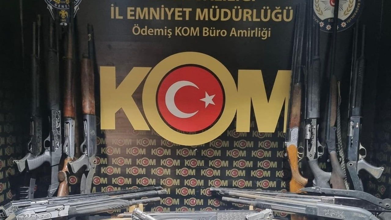 İzmir'de silah operasyonu: 1 tutuklama