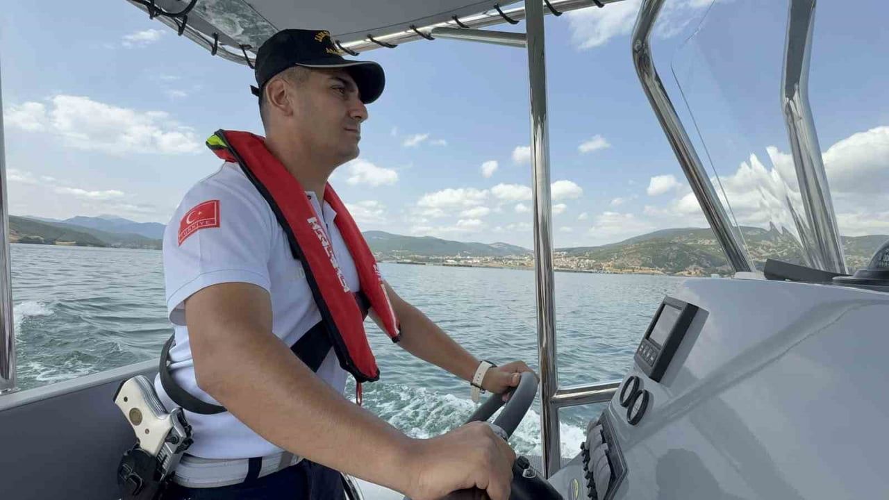 Jandarma Almus'ta hem balığı hem ormanı gözetliyor