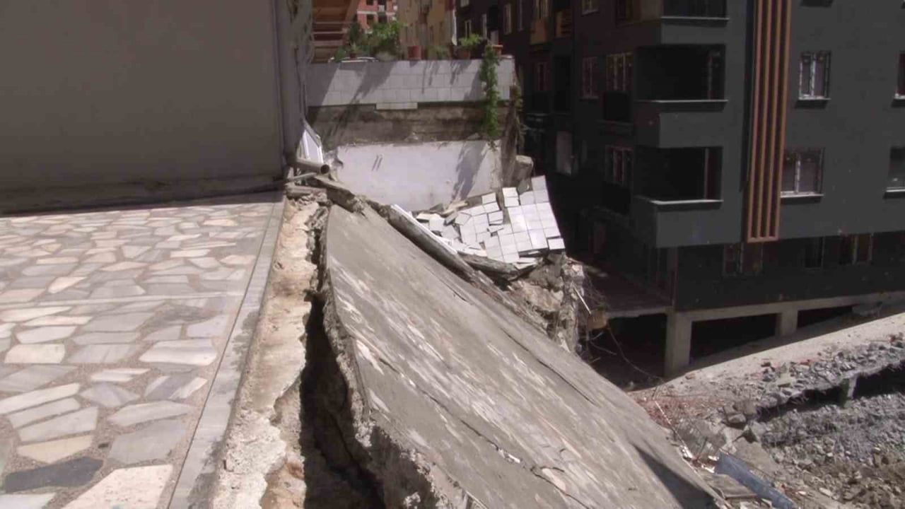 Kağıthane’de yıkım korkusu: balkon ve kiler çöktü, sakin şikayetçi