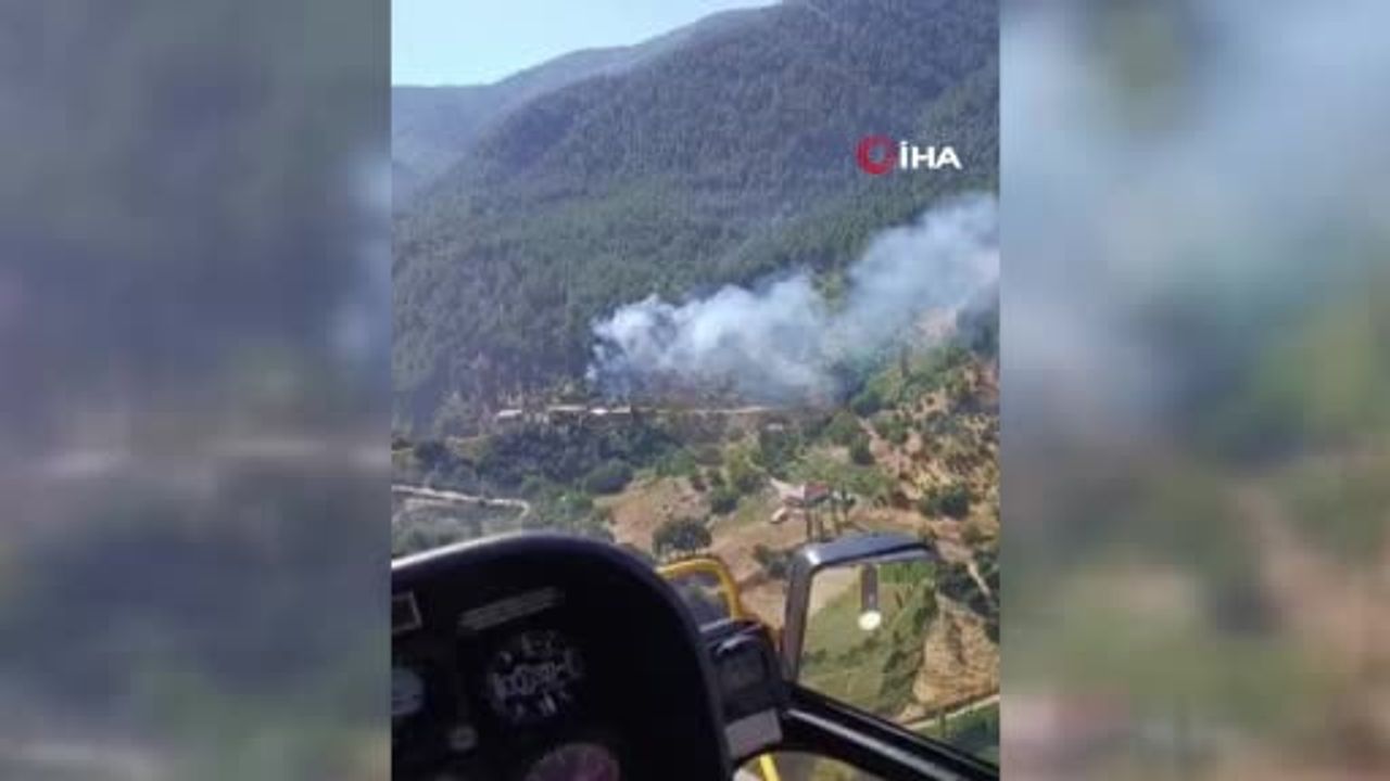 Kahramanmaraş'ta ekiplerin hızlı müdahalesiyle iki orman yangını kontrol altına alındı
