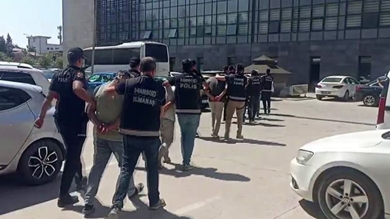 Kahramanmaraş’ta uyuşturucu operasyonunda 25 tutuklama