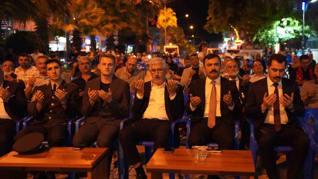 Kahta’da 15 temmuz demokrasi ve millî birlik günü anma programı düzenlendi