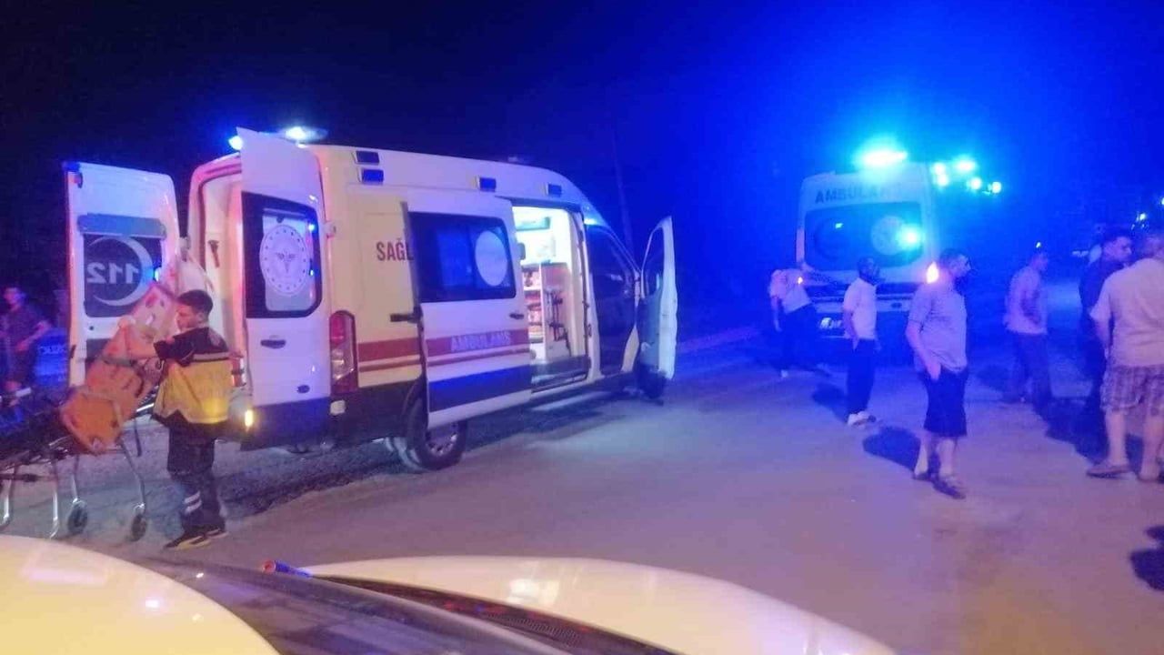 Kapaklı'da alkollü sürücünün çarptığı kazada iki yaralı