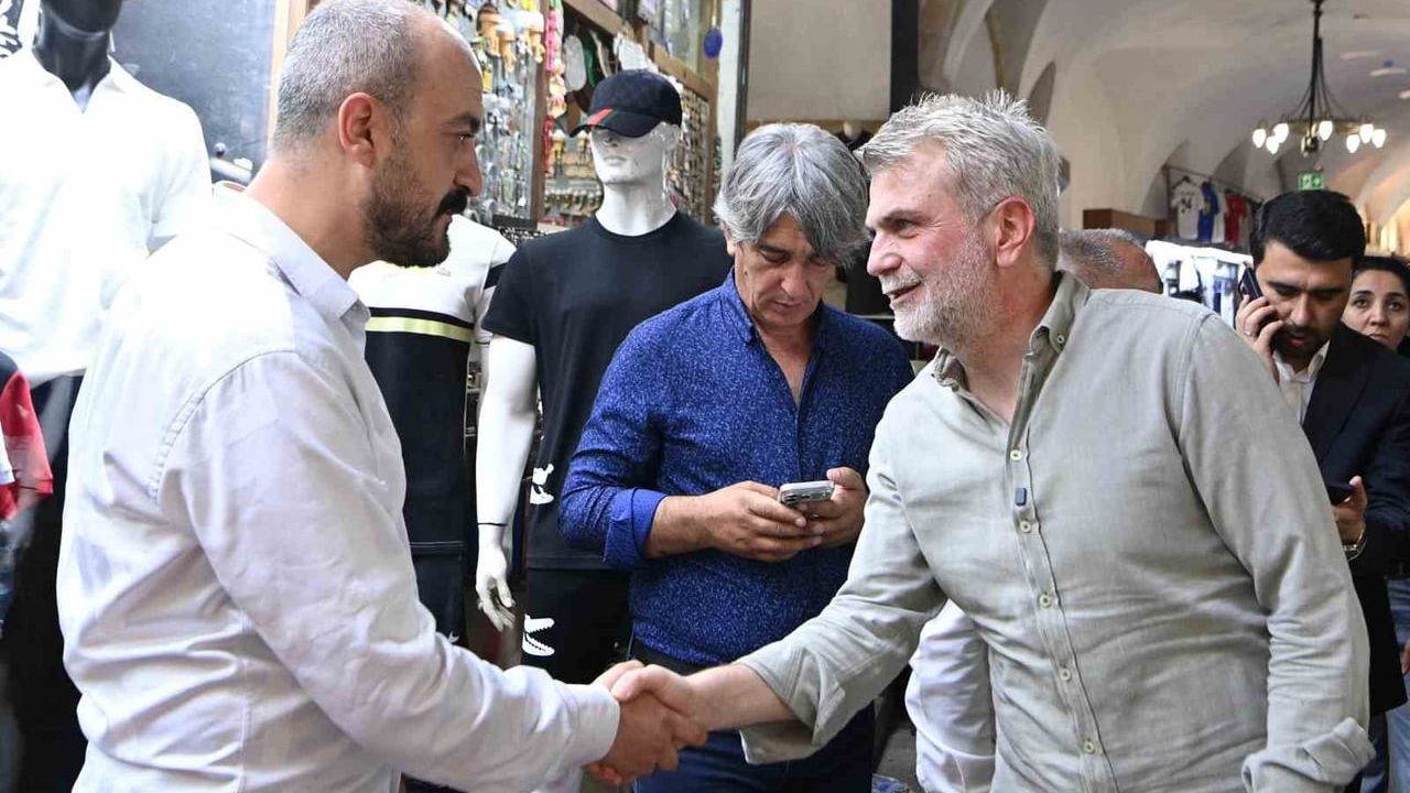 Kapalı Çarşı'da esnafın görüşleri yol haritası olacak