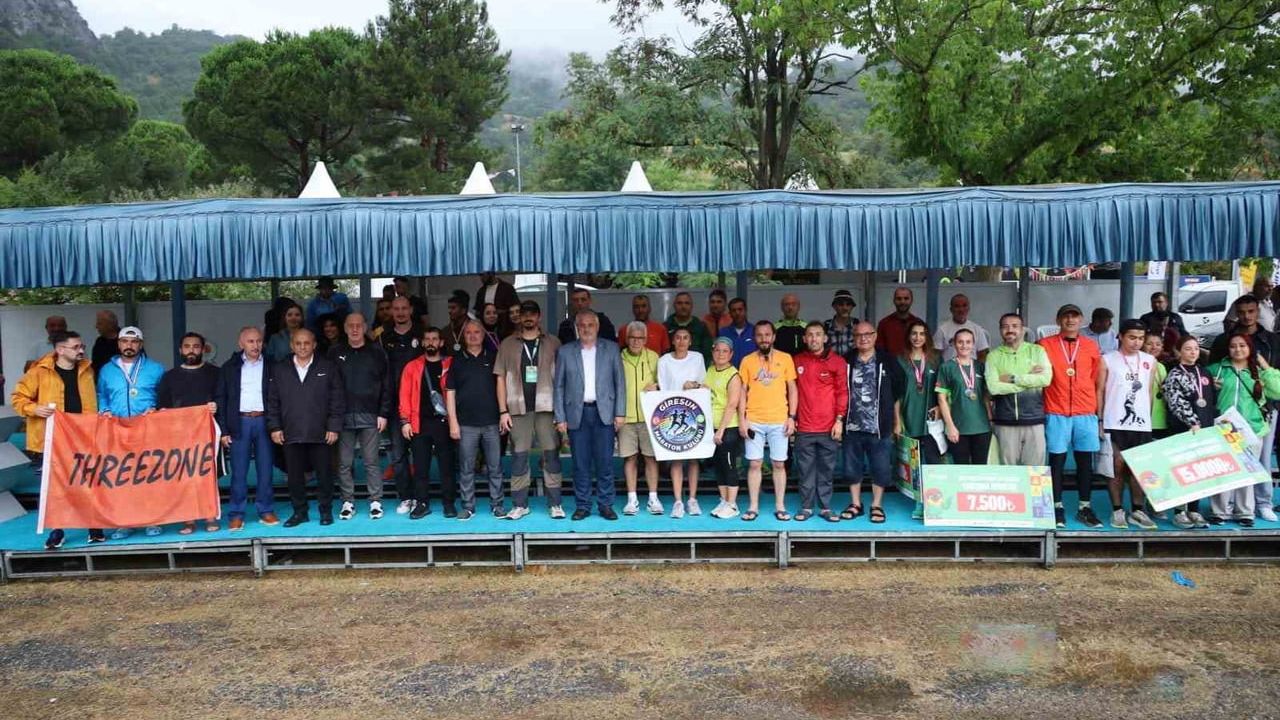 Kapıkaya Kanyonu'nda 21 kilometrelik parkurda sınırlar zorlandı